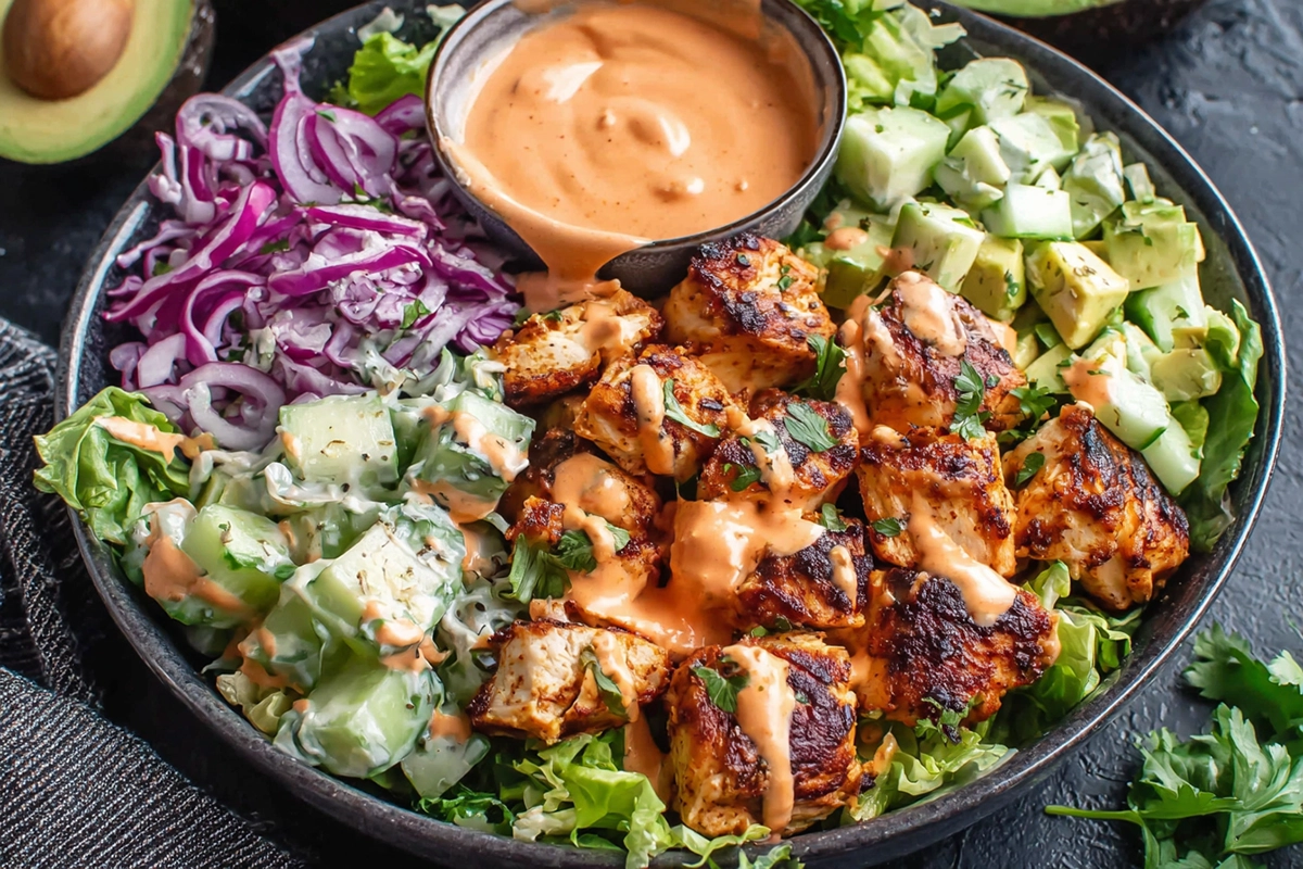 Bang Bang Chicken Bowl
