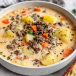 Cheeseburger Soup