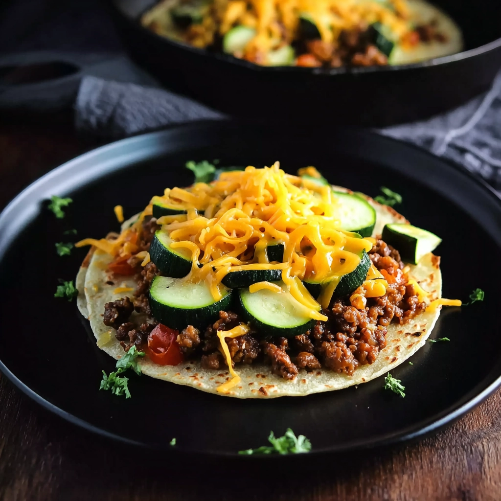 Cheeseburger Quesadilla: The Juicy, Cheesy Dinner That Saves Weeknights 5 Cheeseburger quesadilla cooking in skillet