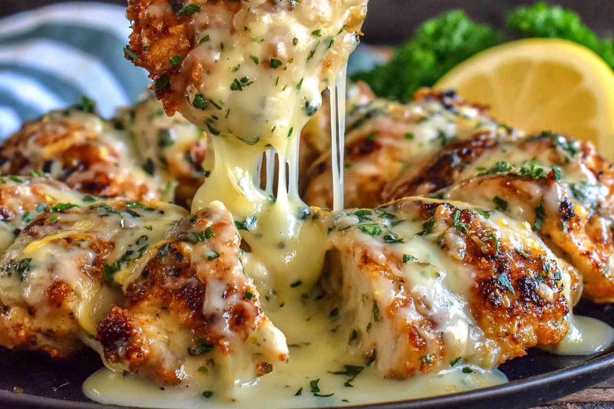 Creamy Garlic Sauce with Grilled Chicken Bites – A 25-Minute Dinner You’ll Crave Again and Again 7 Creamy Garlic Sauce with Grilled Chicken Bites