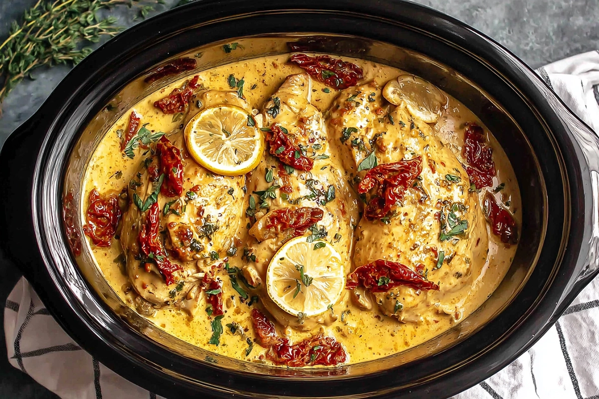 Dump & Go Crockpot Marry Me Chicken