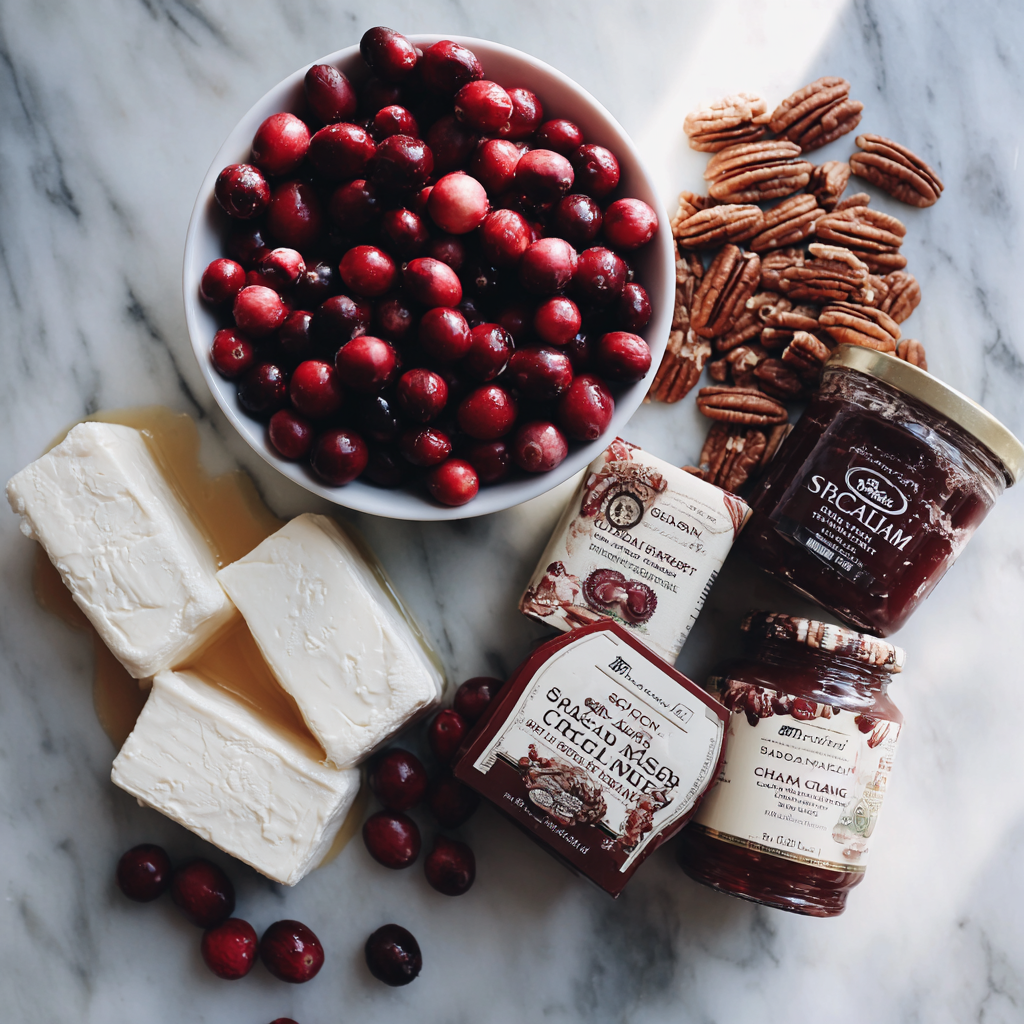 Cranberry Cream Cheese Dip: The Best Christmas Appetizer for the Holidays 5 cranberry cream cheese dip ingredients