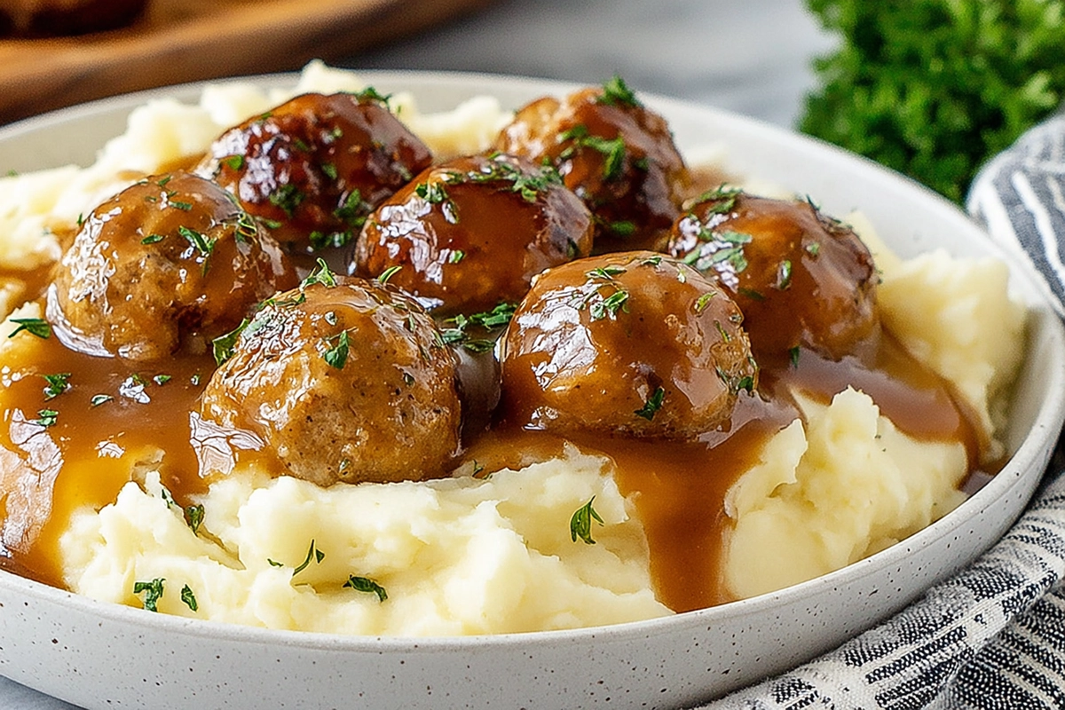 Slow Cooker Salisbury Steak Meatballs: The Ultimate Easy Comfort Food for Busy Days 7 Slow Cooker Salisbury Steak Meatballs