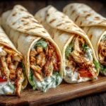 air fryer chicken wraps