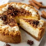 Apple Crumble Cheesecake Recipe dessert