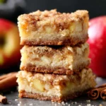 apple snickerdoodle bars dessert