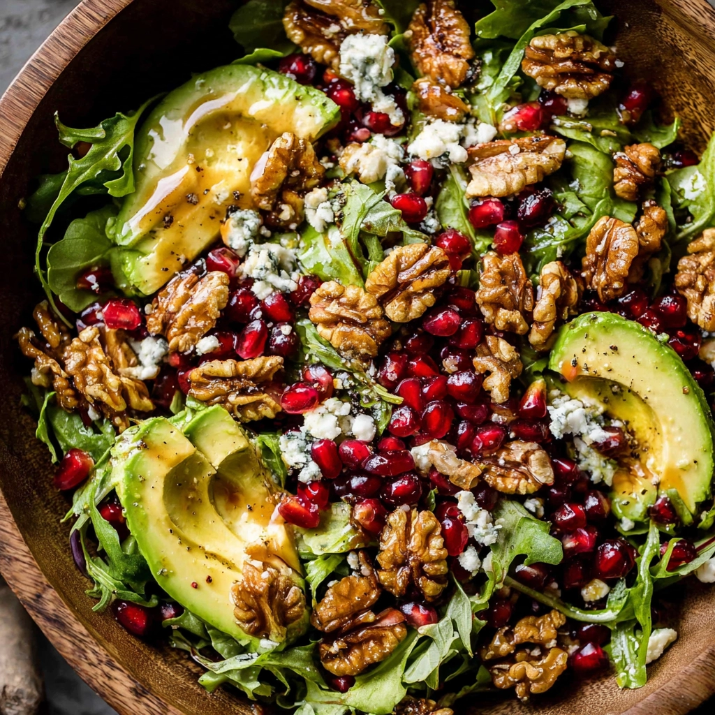 Christmas Salad with Honey Mustard Dressing: A Stunning Winter Salad Everyone Craves 5 christmas salad recipe card