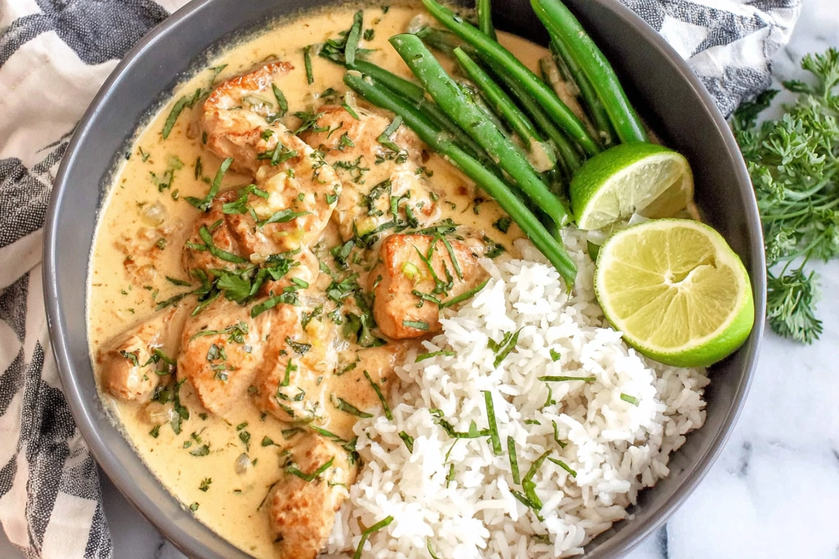 Coconut Chicken and Rice: A Creamy Tropical Escape in Every Bite ...