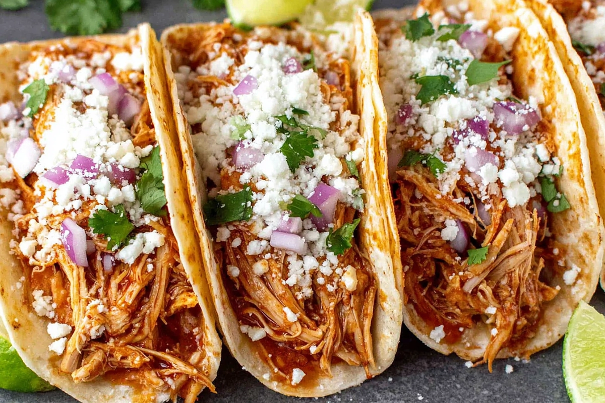 crockpot chicken tacos