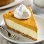 easy pumpkin pie cheesecake dessert