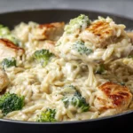 ground turkey orzo
