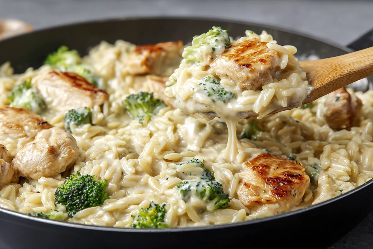ground turkey orzo