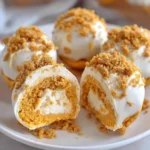 No Bake Pumpkin Cheesecake Balls Fall Dessert