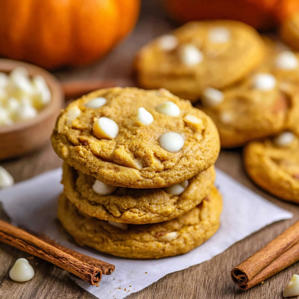 pumpkin white chocolate chip cookies recipe