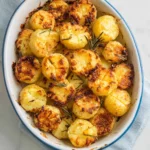 rosemary roast potatoes crispy golden tray