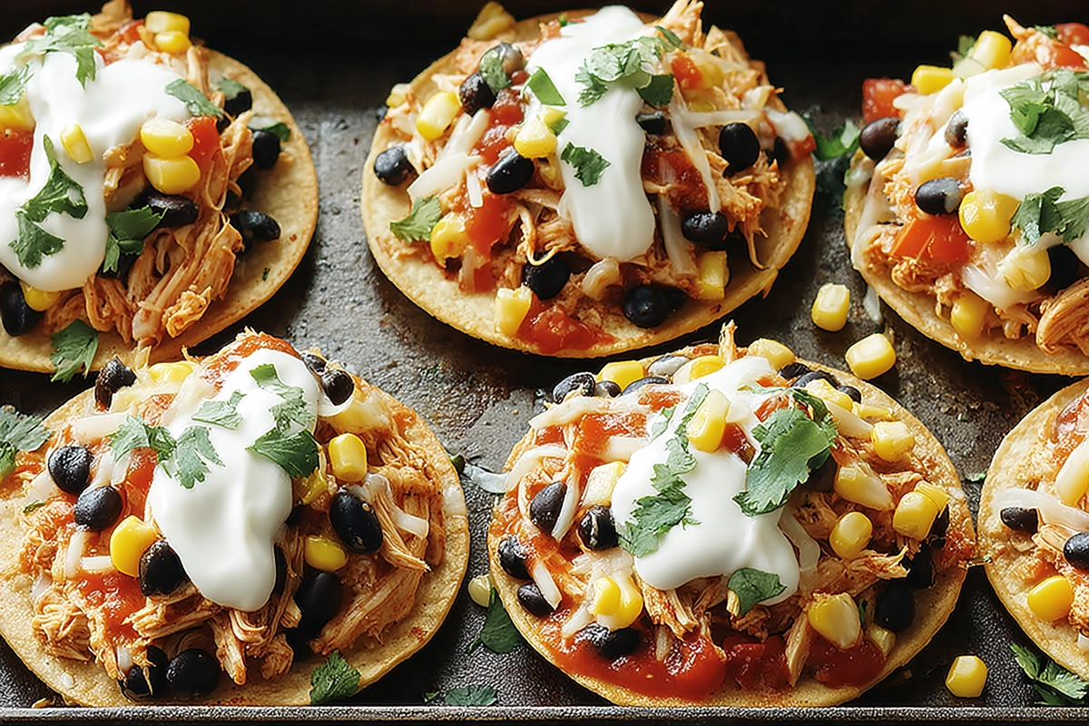 Rotisserie Chicken Tostadas: The Quick Crowd-Pleaser You Didn’t Know You Needed 7 rotisserie chicken tostadas
