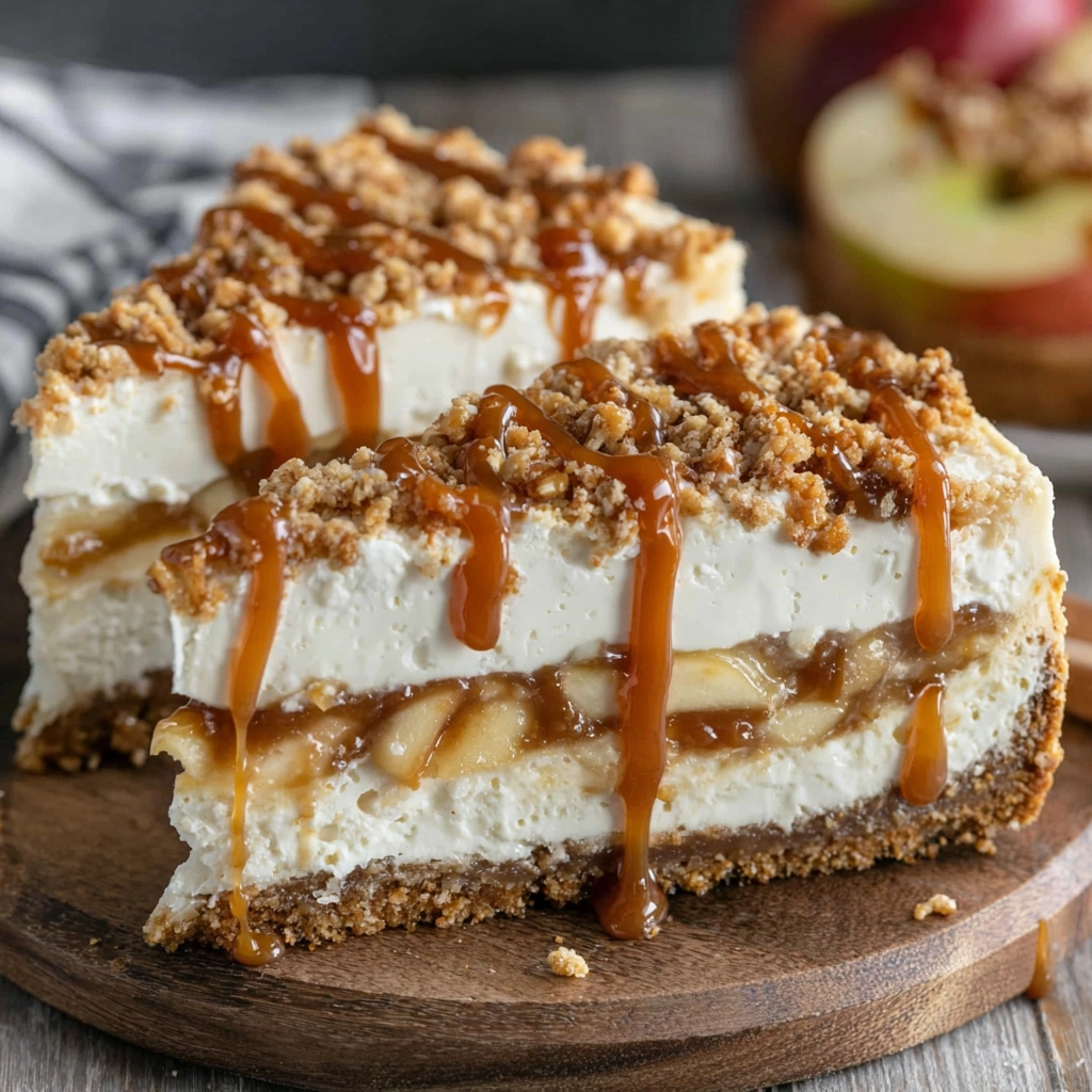 Salted Caramel Apple Pie Cheesecake: The Ultimate Fall Dessert Fusion 5 Whole Salted Caramel Apple Pie Cheesecake