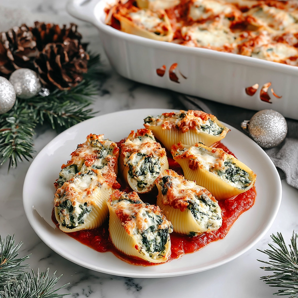 Christmas Stuffed Shells Recipe: A Festive Dinner to Remember 5 serving christmas stuffed shells recipe holiday dinner