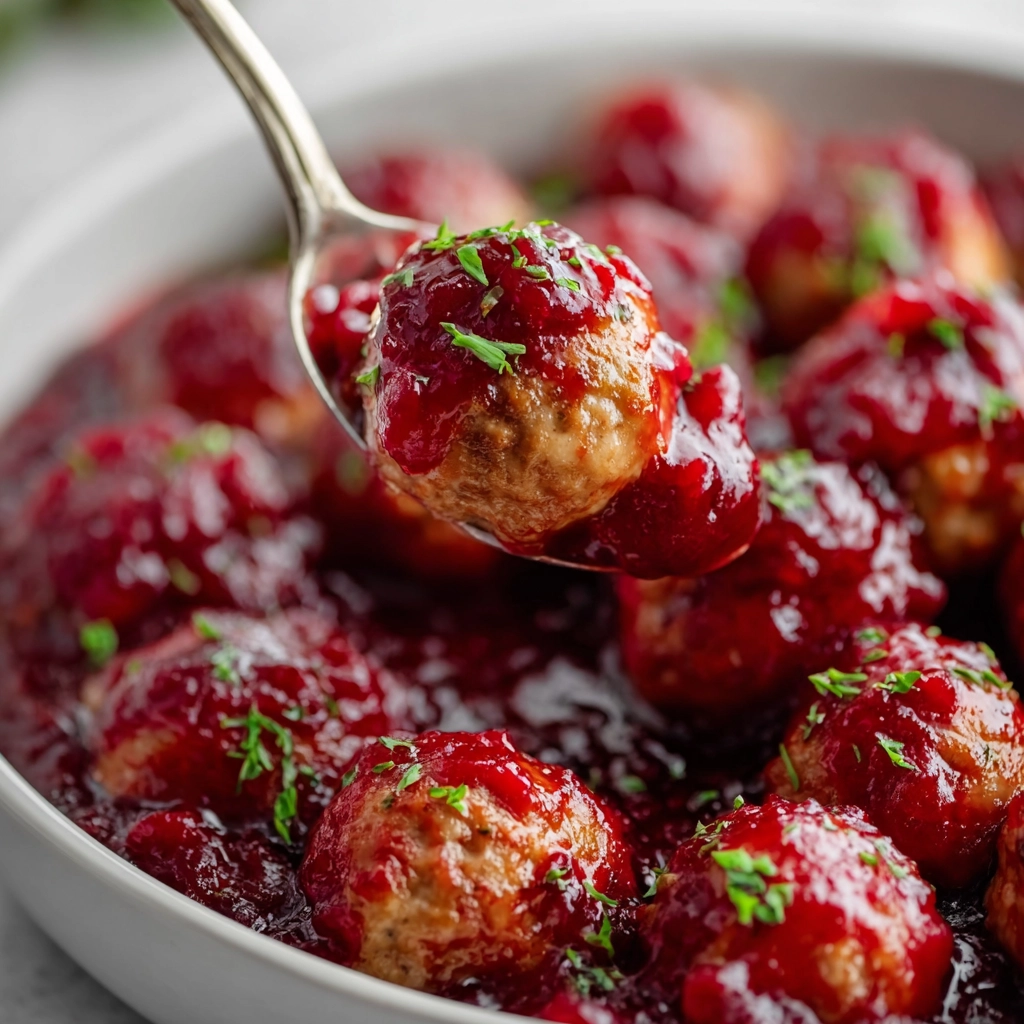 Quick Christmas Cranberry Meatballs: A Festive Holiday Appetizer in Minutes 5 serving cranberry meatballs appetizer