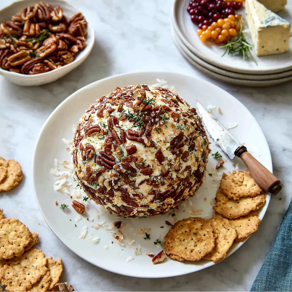 Cranberry Pecan Goat Cheese Ball – A Festive Holiday Appetizer Everyone Will Love 5 serving cranberry pecan goat cheese ball