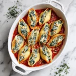 steaming spinach for christmas stuffed shells recipe