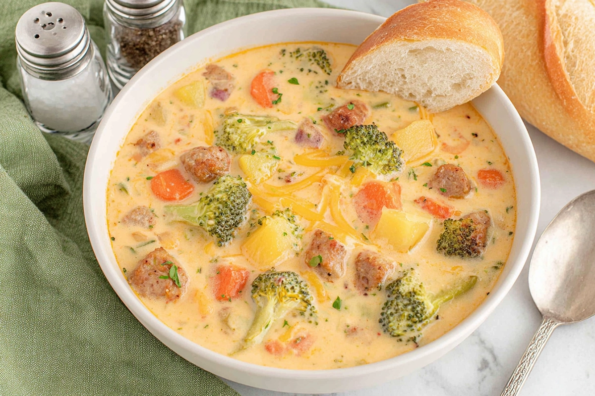 vcreamy vegetable soup