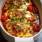 Balsamic Baked Chicken Breast with Mozzarella