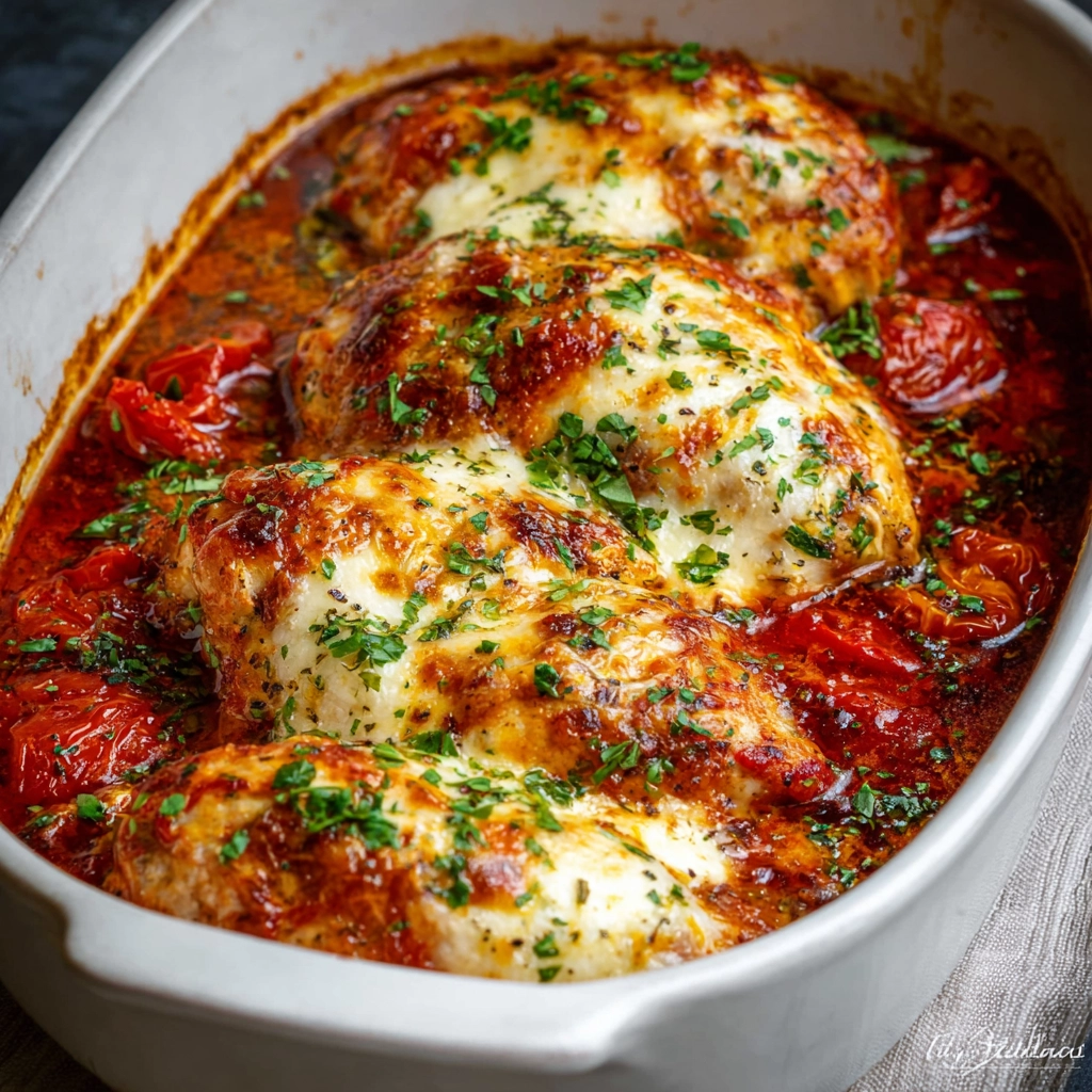 Balsamic Baked Chicken Breast with Mozzarella That Always Turns Out Juicy and Flavorful 5 Balsamic Baked Chicken Breast with Mozzarella Serving