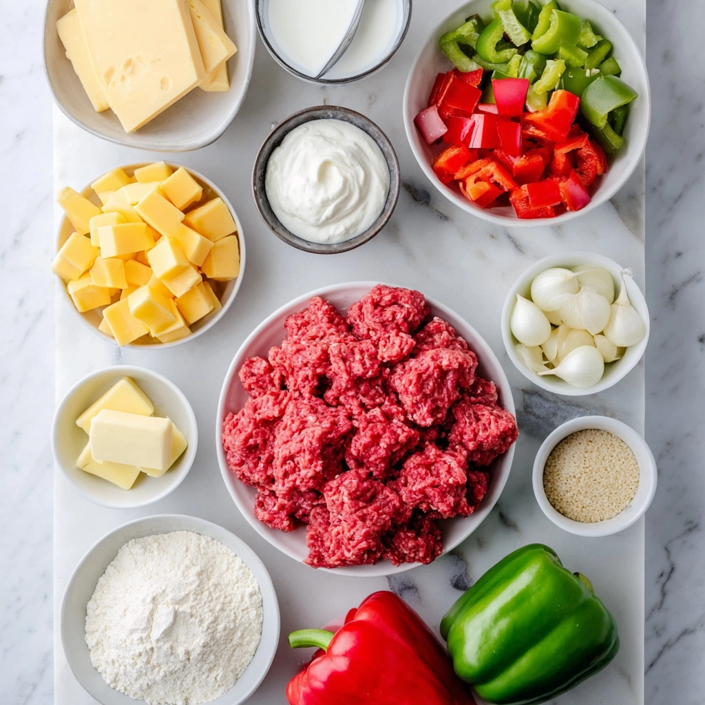 Cheesesteak Potato Soup Ingredients