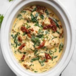 CrockPot Tuscan Garlic Chicken