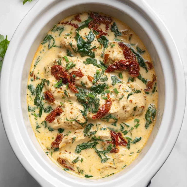 CrockPot Tuscan Garlic Chicken