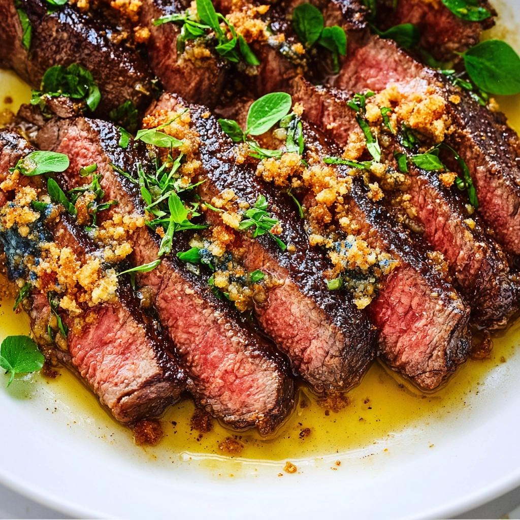 Garlic Butter Brazilian Steak: The Ultimate Weeknight Steakhouse Experience 5 Garlic Butter Brazilian Steak Serving