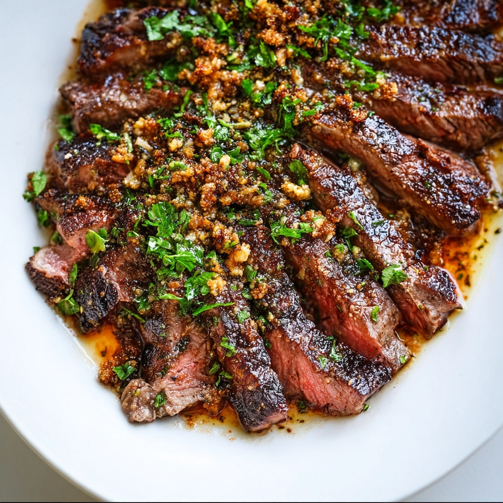Garlic Butter Brazilian Steak
