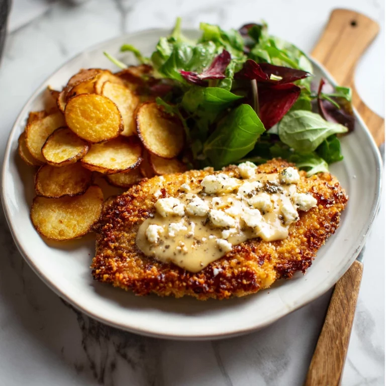 Crispy Hot Honey Feta Chicken