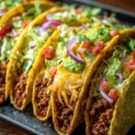 Oven-Baked Cheesy Tacos