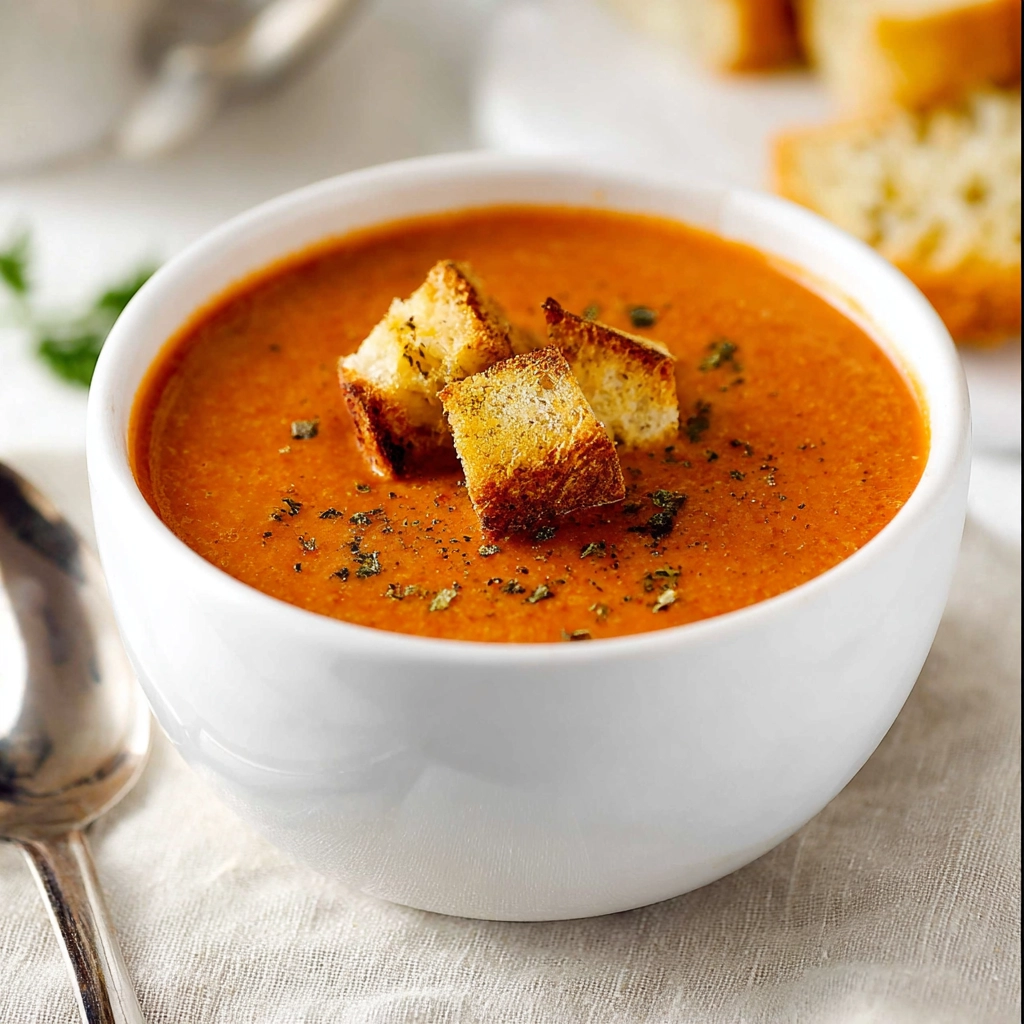 Roasted Tomato Basil Soup