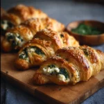 Spinach and Feta Puff Pastry Twists