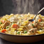 chicken pot pie pasta