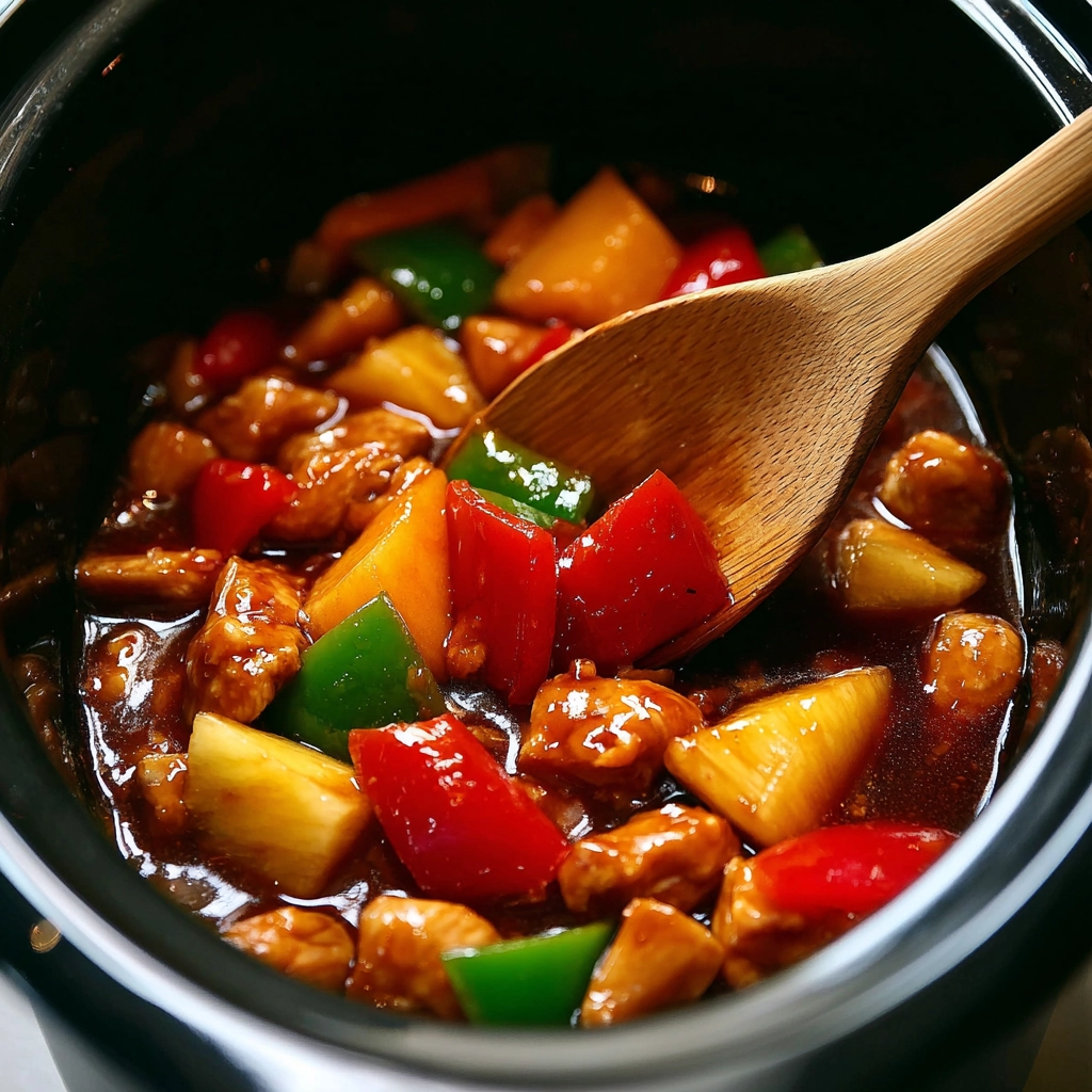 crockpot sweet and sour chicken
