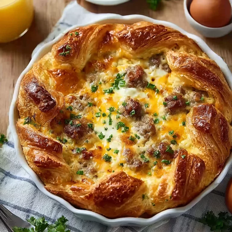 croissant breakfast casserole