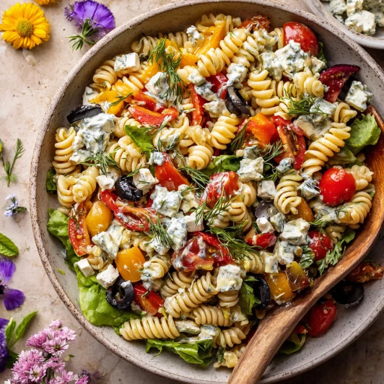 greek olive pasta salad