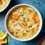 healthy lemon chicken soup