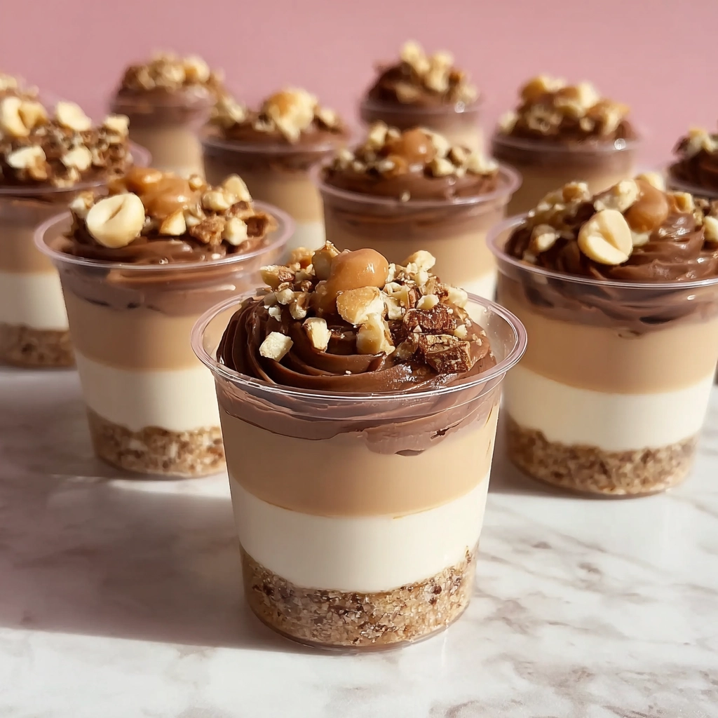 kinder delight verrines Serving