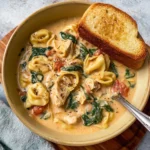 marry me chicken soup creamy Tuscan bowl