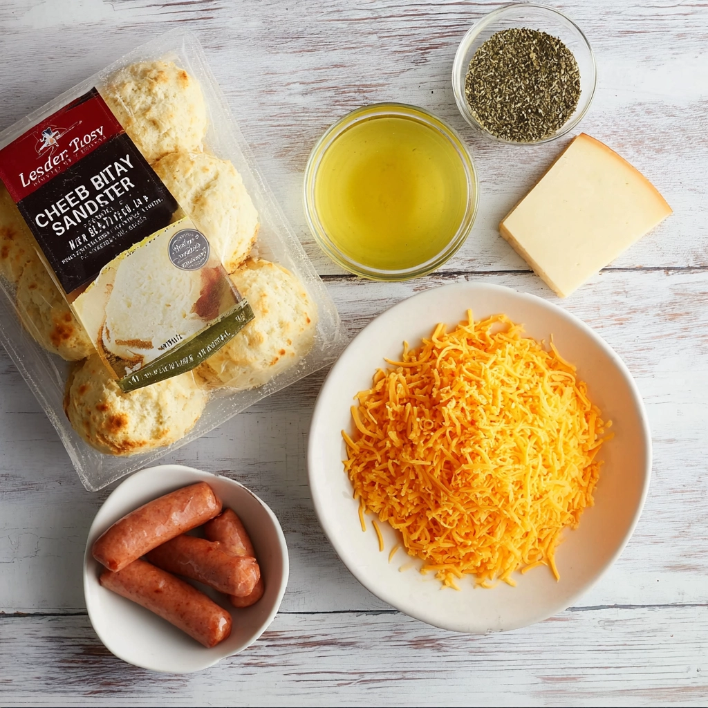 red lobster sausage balls Ingredients