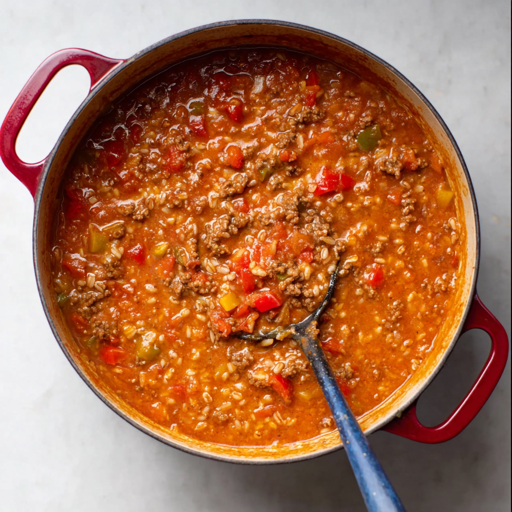 Stuffed Pepper Soup: A Simple, Satisfying Way to Enjoy a Classic Dish 5 stuffed pepper soup Serving