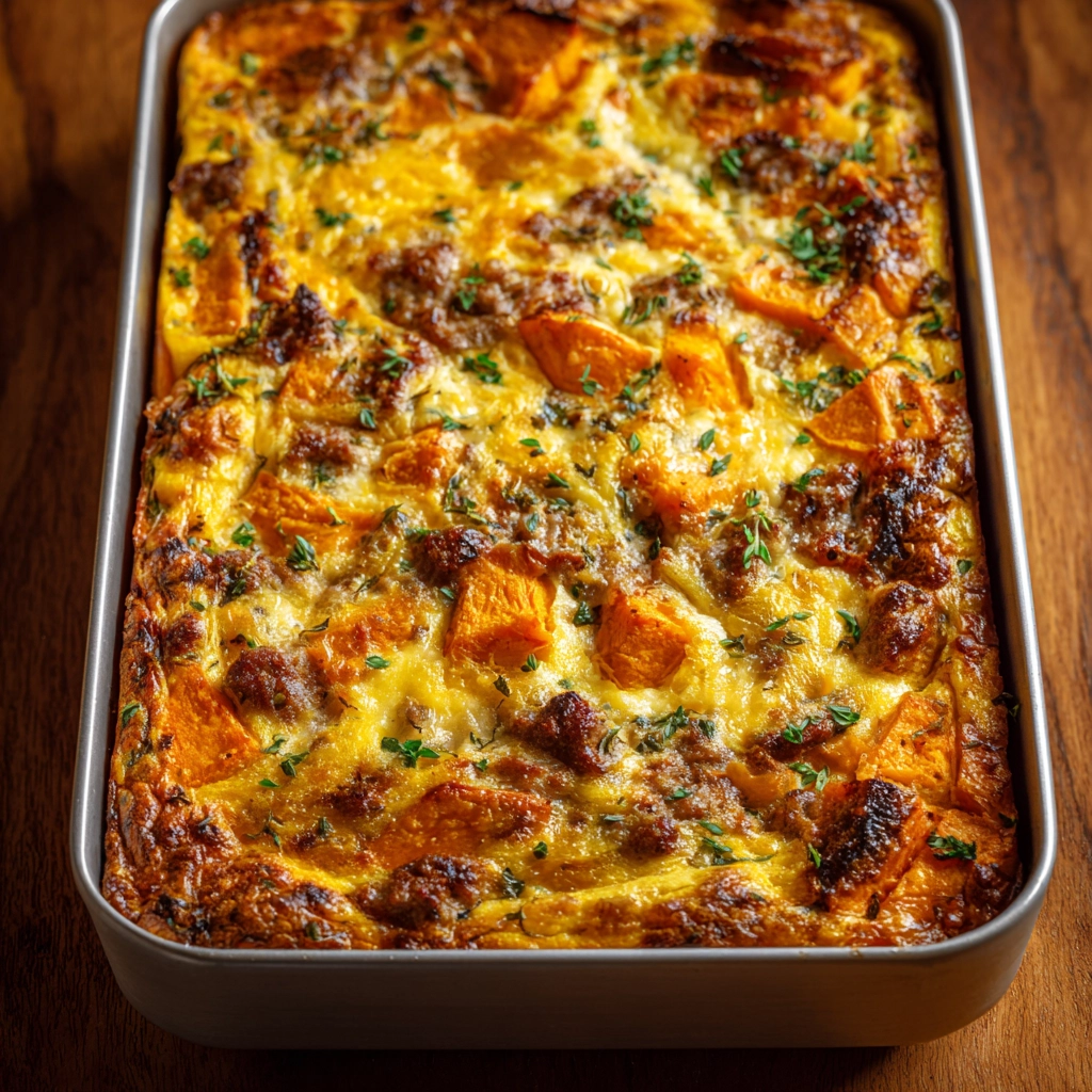 sweet potato egg casserole
