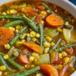 vegetable soup recipe healthy dinner