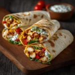 Air Fryer Chicken Wraps