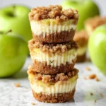 Apple Crisp Mini Cheesecakes